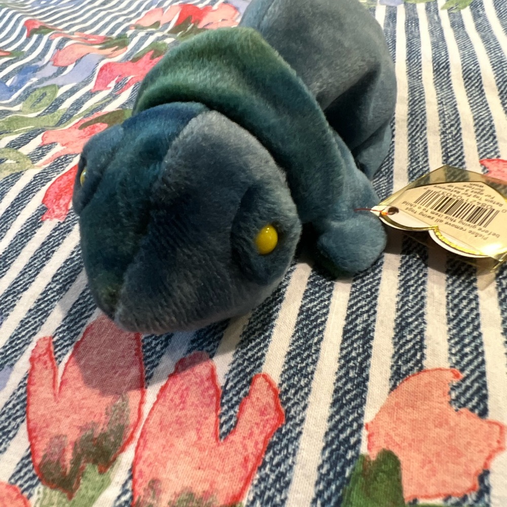 Rainbow beanie baby